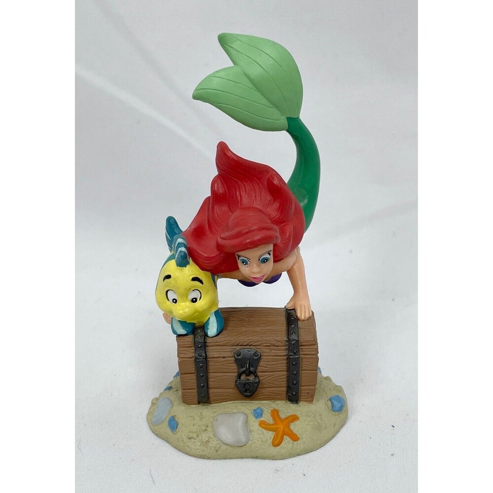 Li’l Classics Disney Store Little Mermaid‎ Ariel Flounder Lil PVC Figure Cake